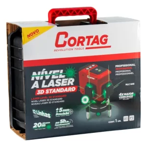 Nível a laser 3D Profissional Cortag